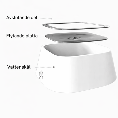 SlurpFri Pro™ läikkymätön vesikuppi lemmikille | Nordvea